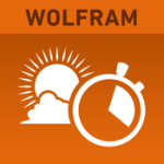 Best Travel Apps: Wolfram Sun Exposure